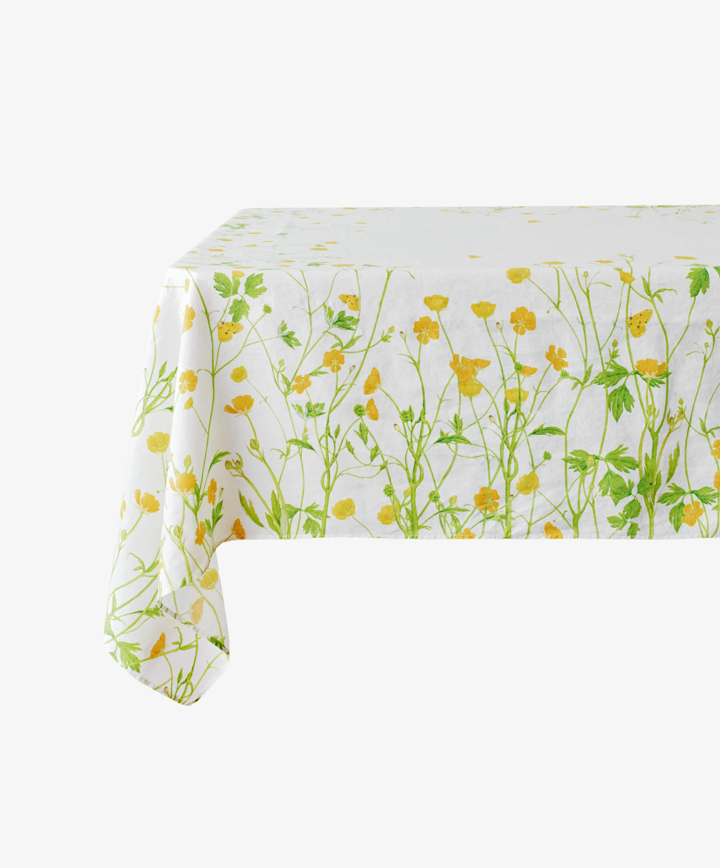 Buttercup Linen Tablecloth
