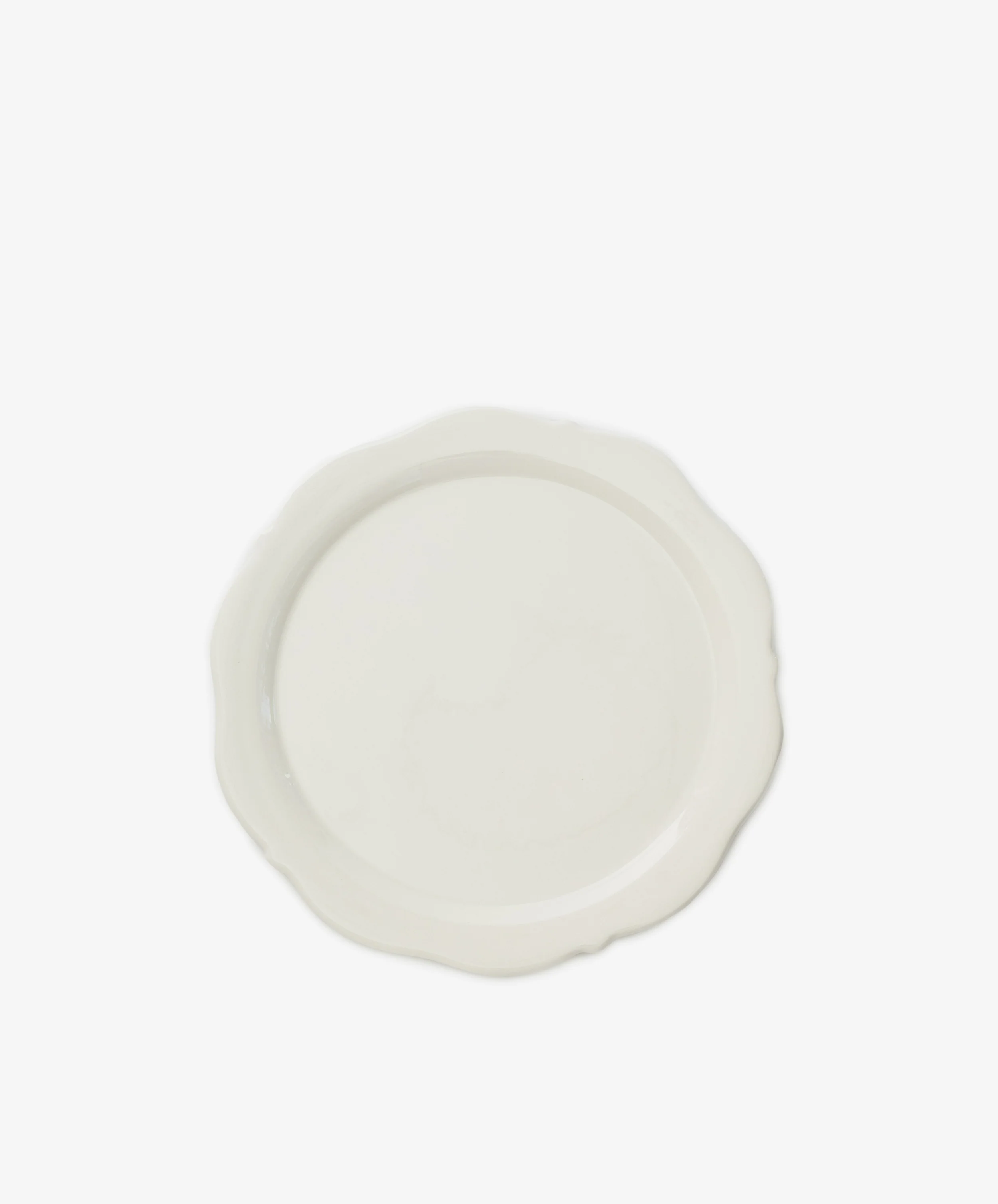Cirrus Scalloped Plate