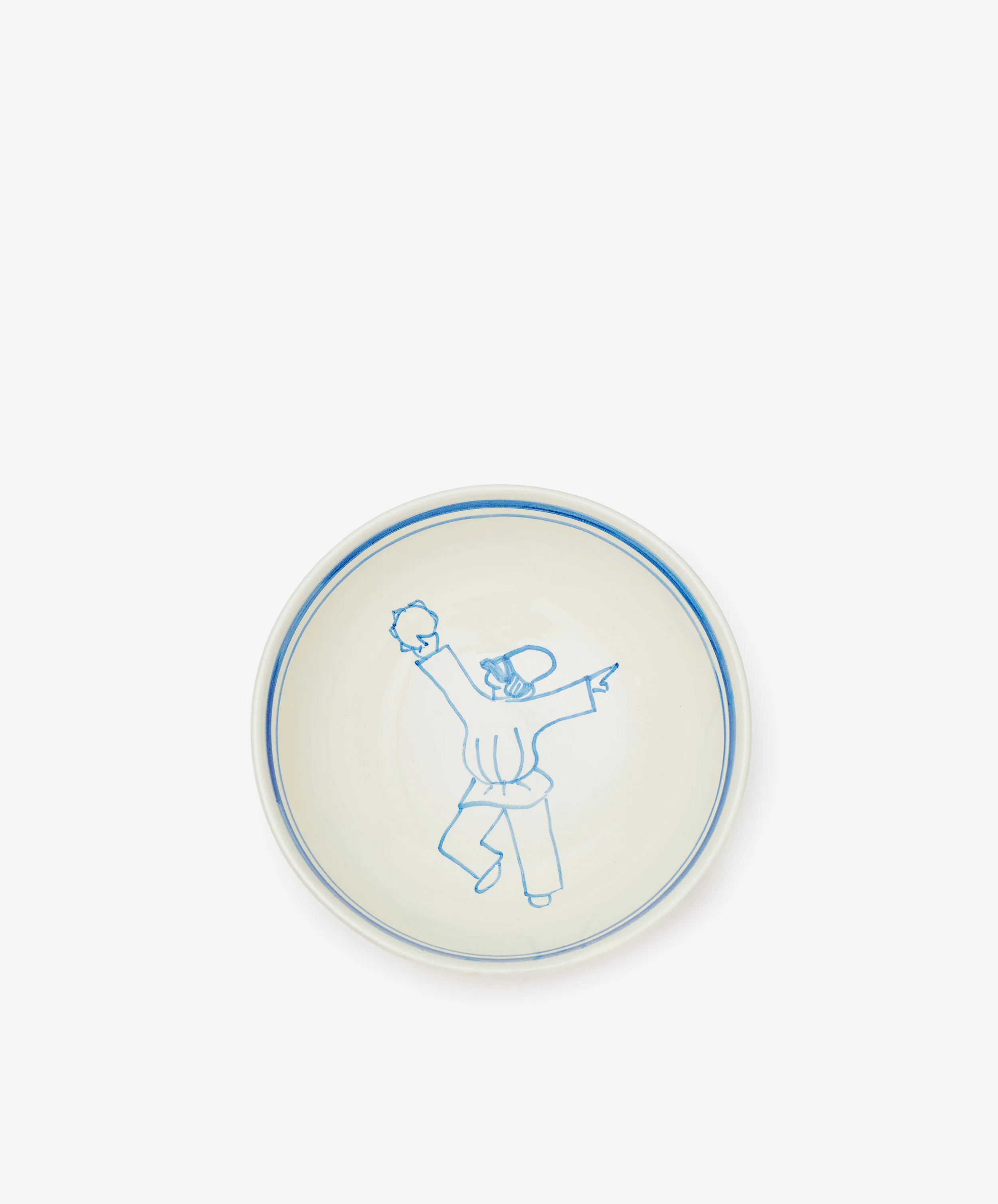 Folk Cereal Bowl, Jester