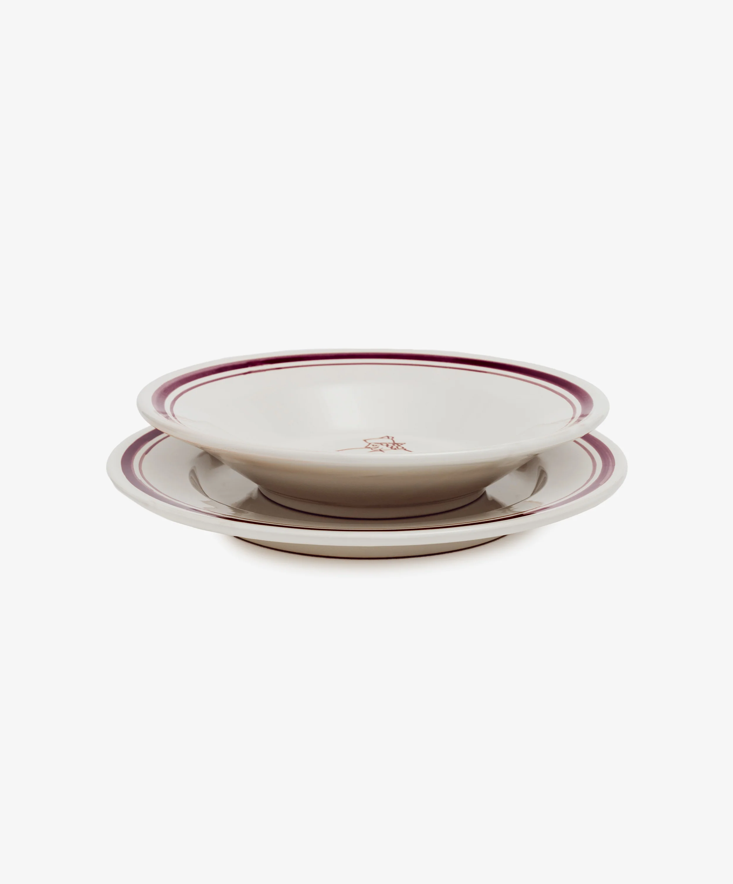 Folk Dinner Plate, Farmer - Image 3