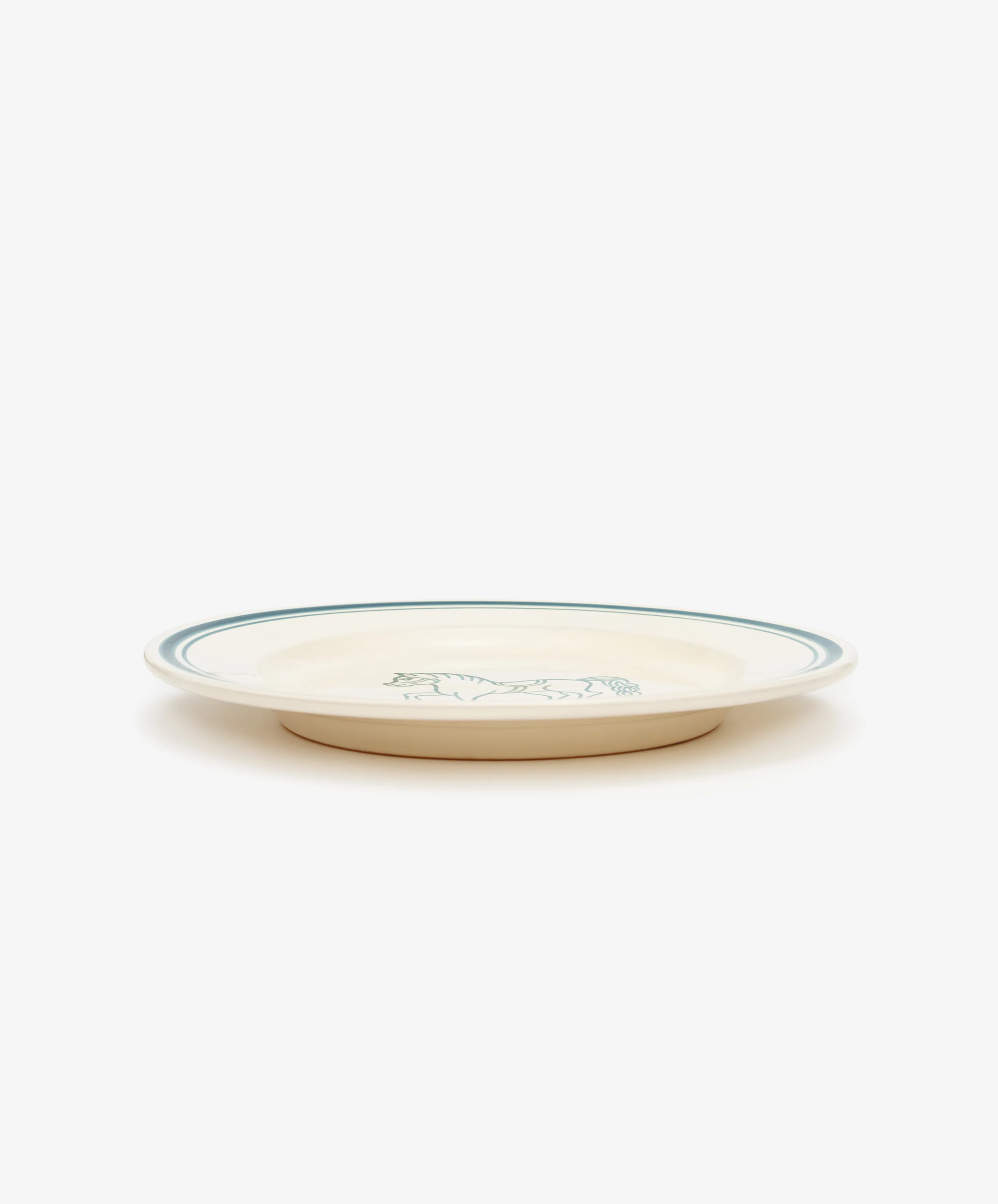 Folk Dinner Plate, Horse - Image 2