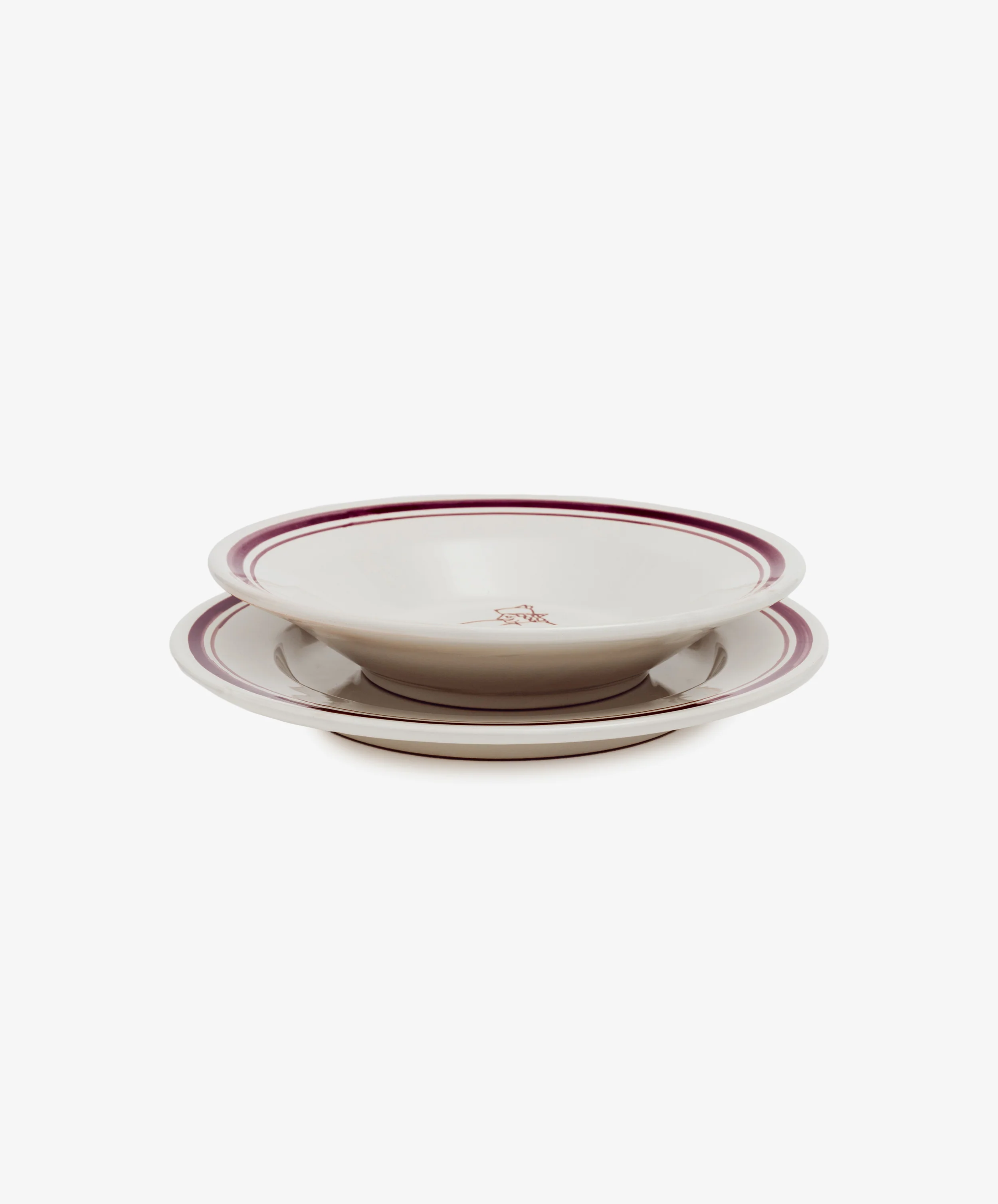 Folk Pasta Bowl, Farmer - Image 4