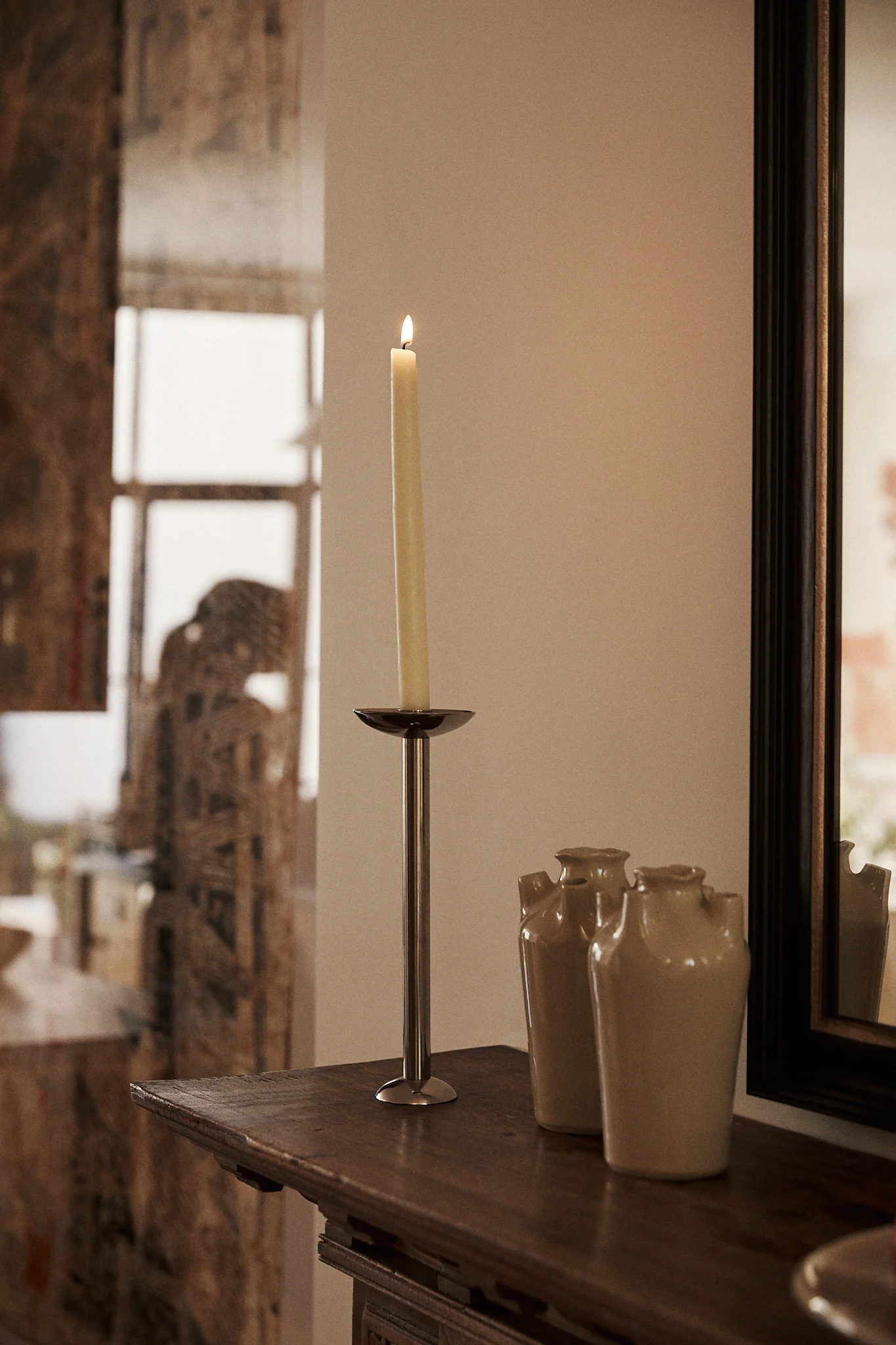 Metal Champagne Candle Holder - Image 2