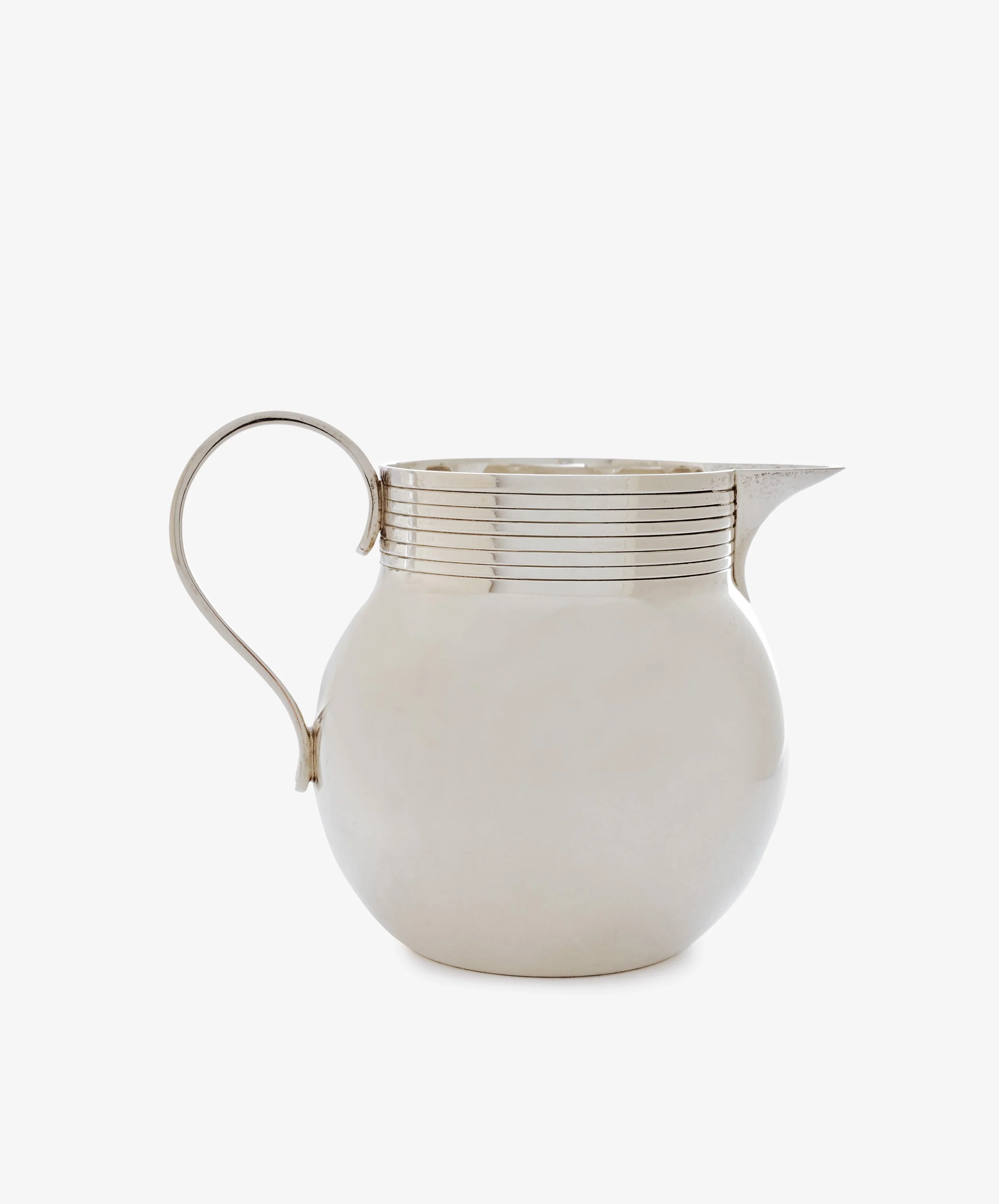 Vintage Modern English Silver Jug - Image 2
