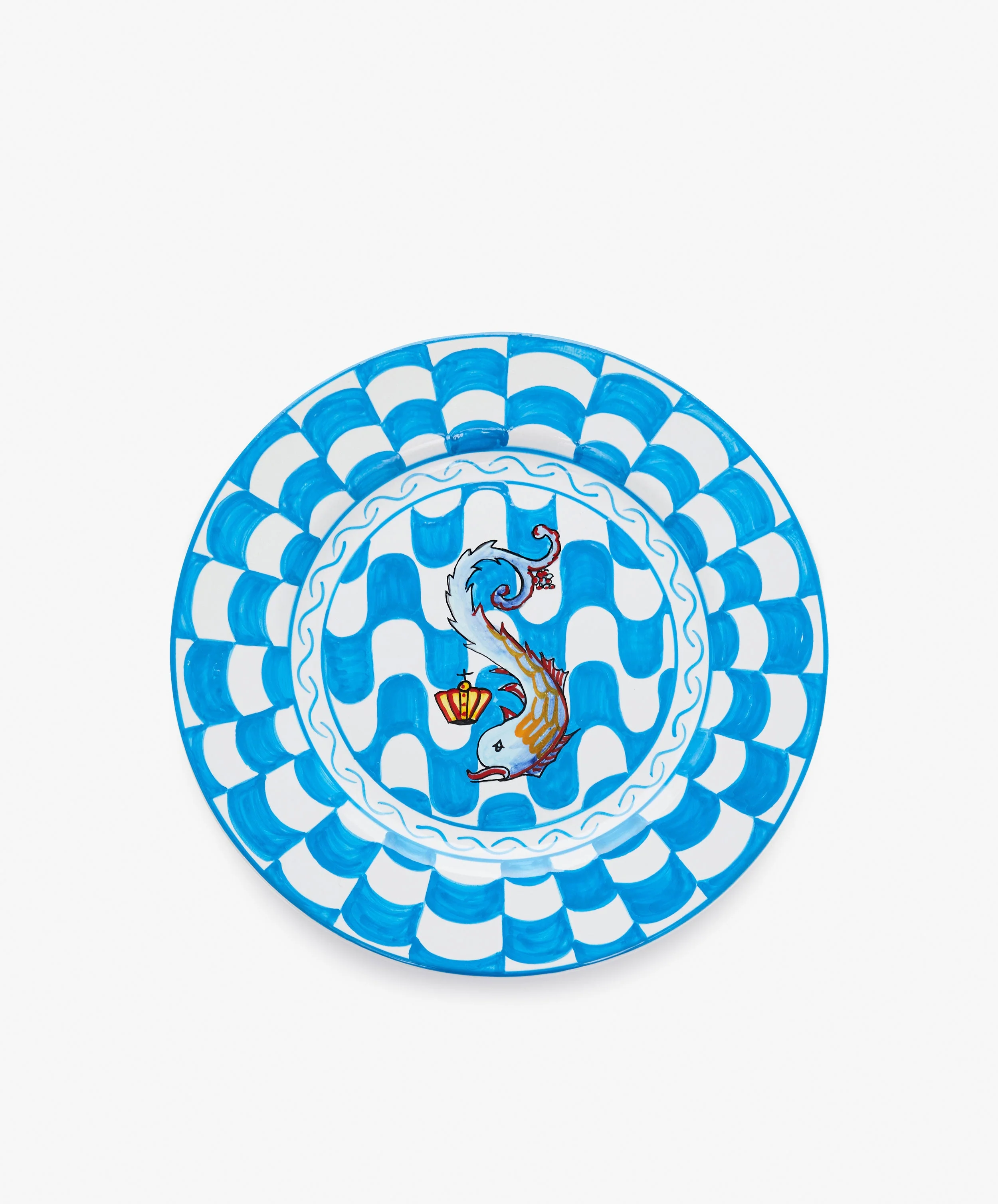 Palio Dinner Plate, The Wave