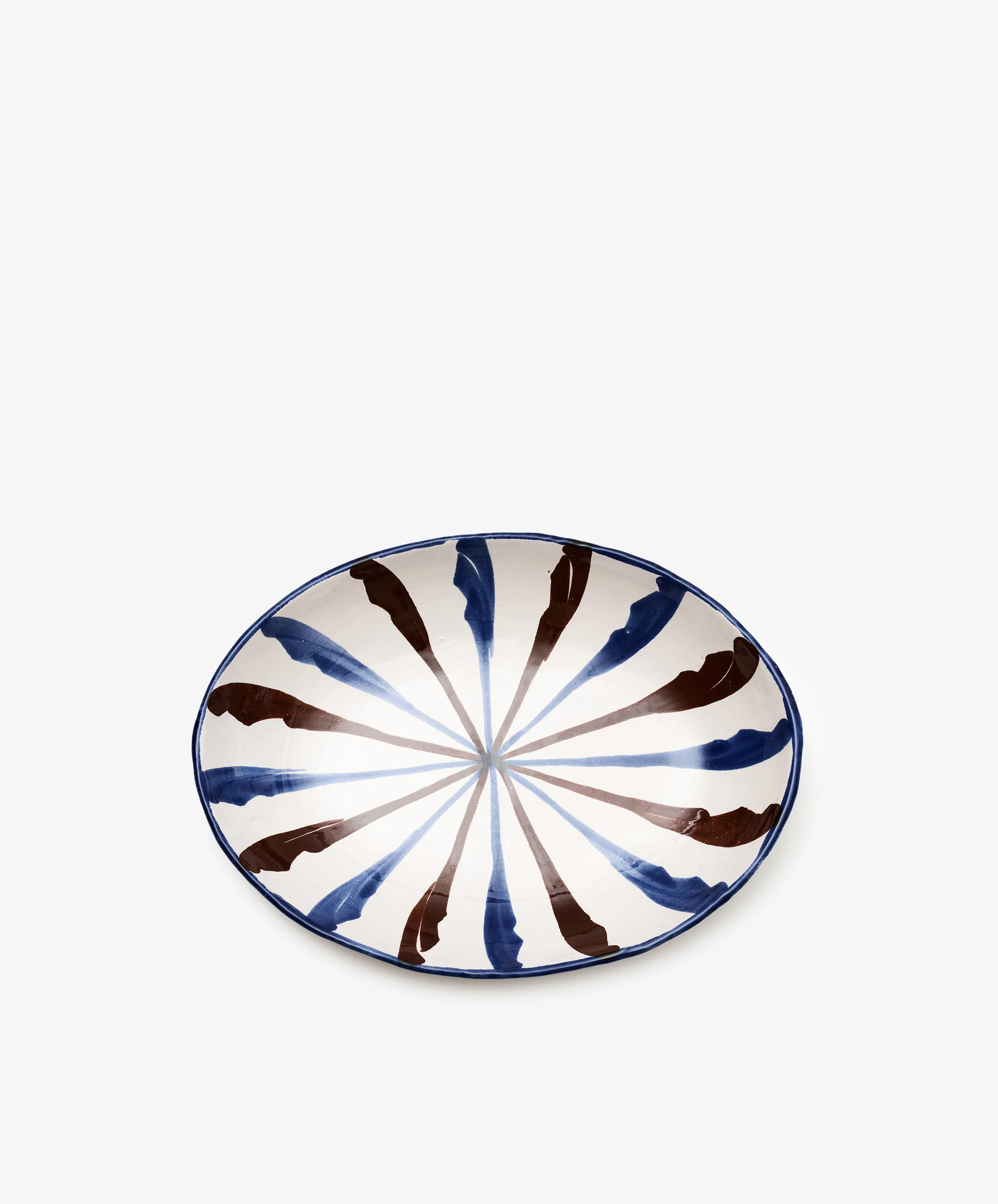 Rayas Oval Serving Platter