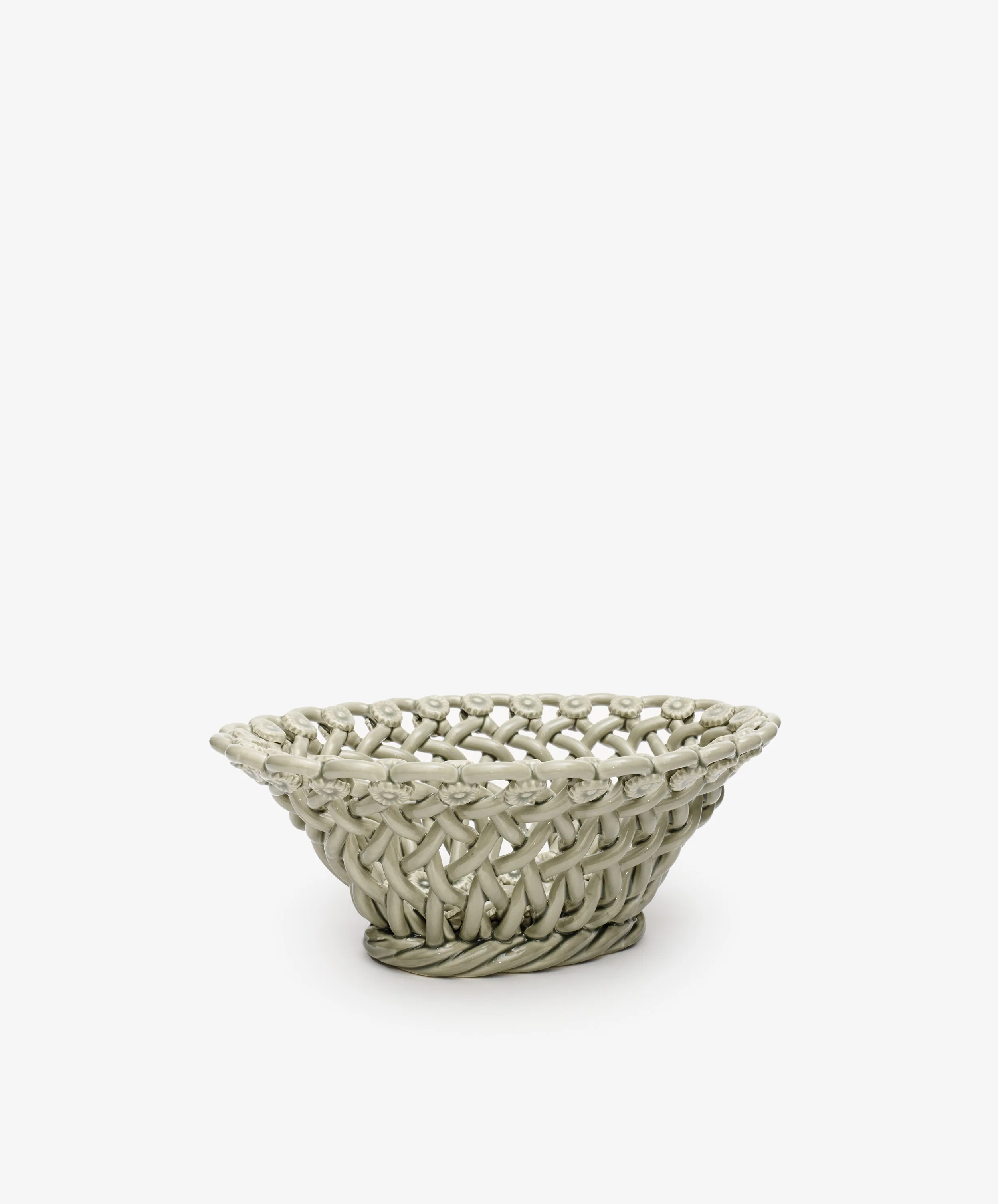 Remi Decorative Flower Fruit Bowl - Image 2