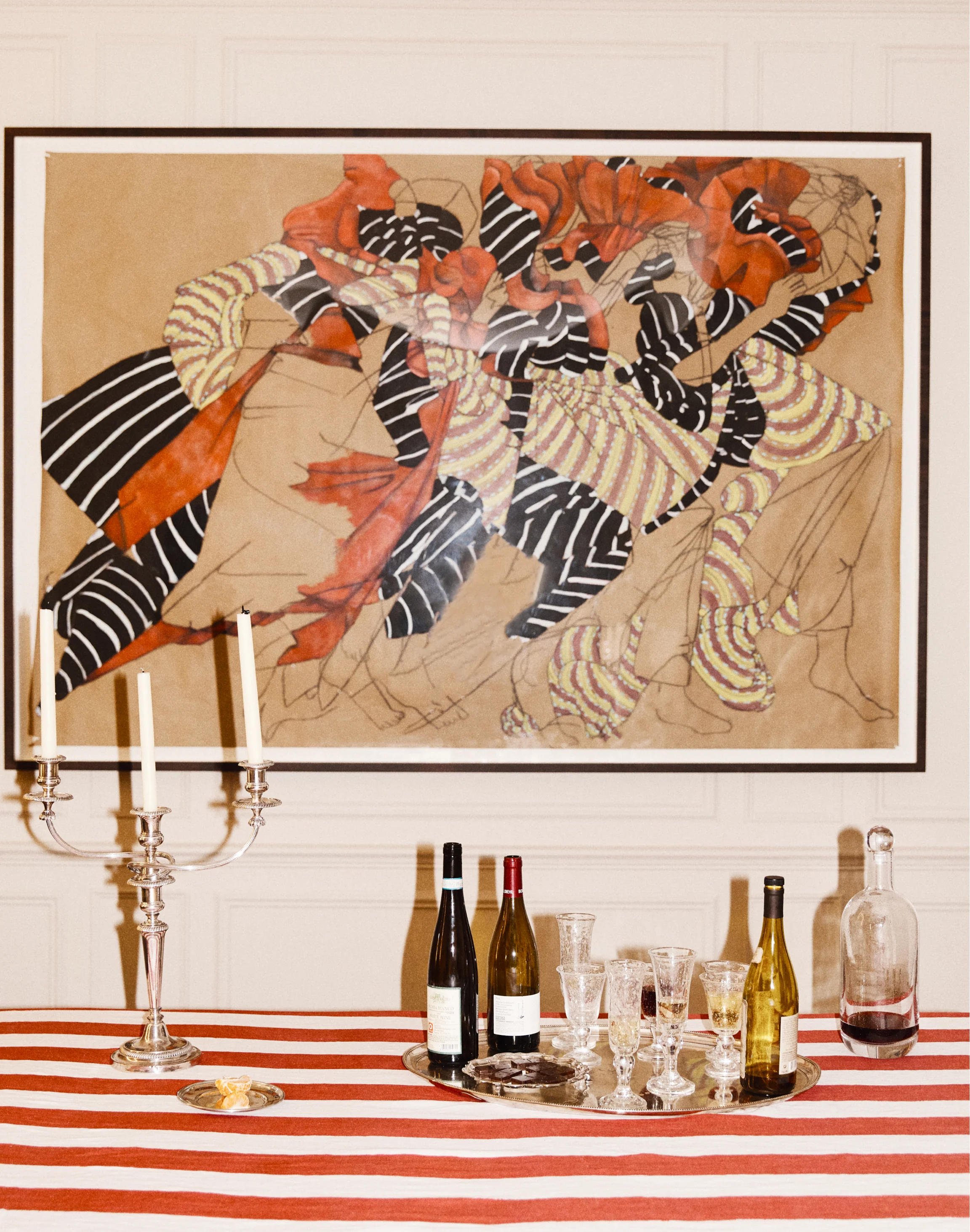 Striped Tablecloth - Image 2