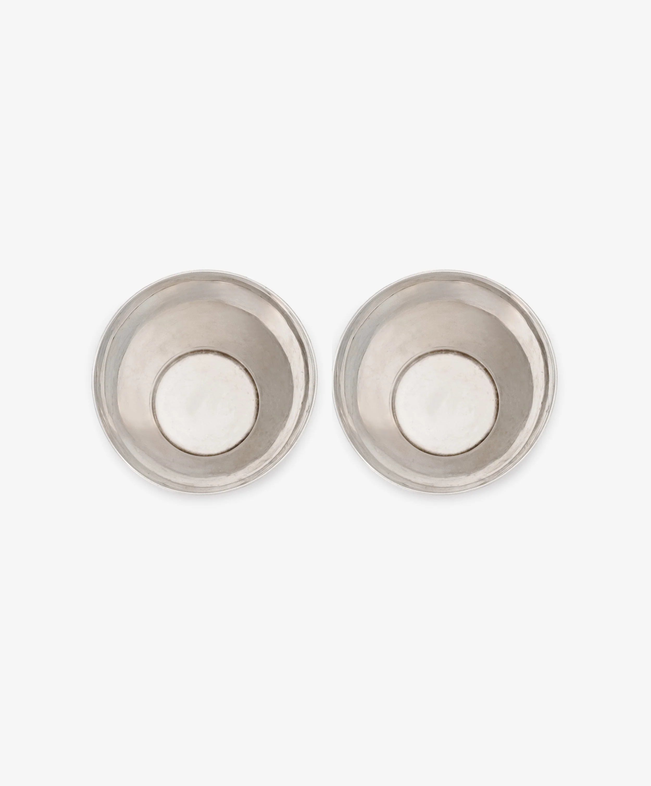 Vintage Pair of Silver Beakers - Image 3