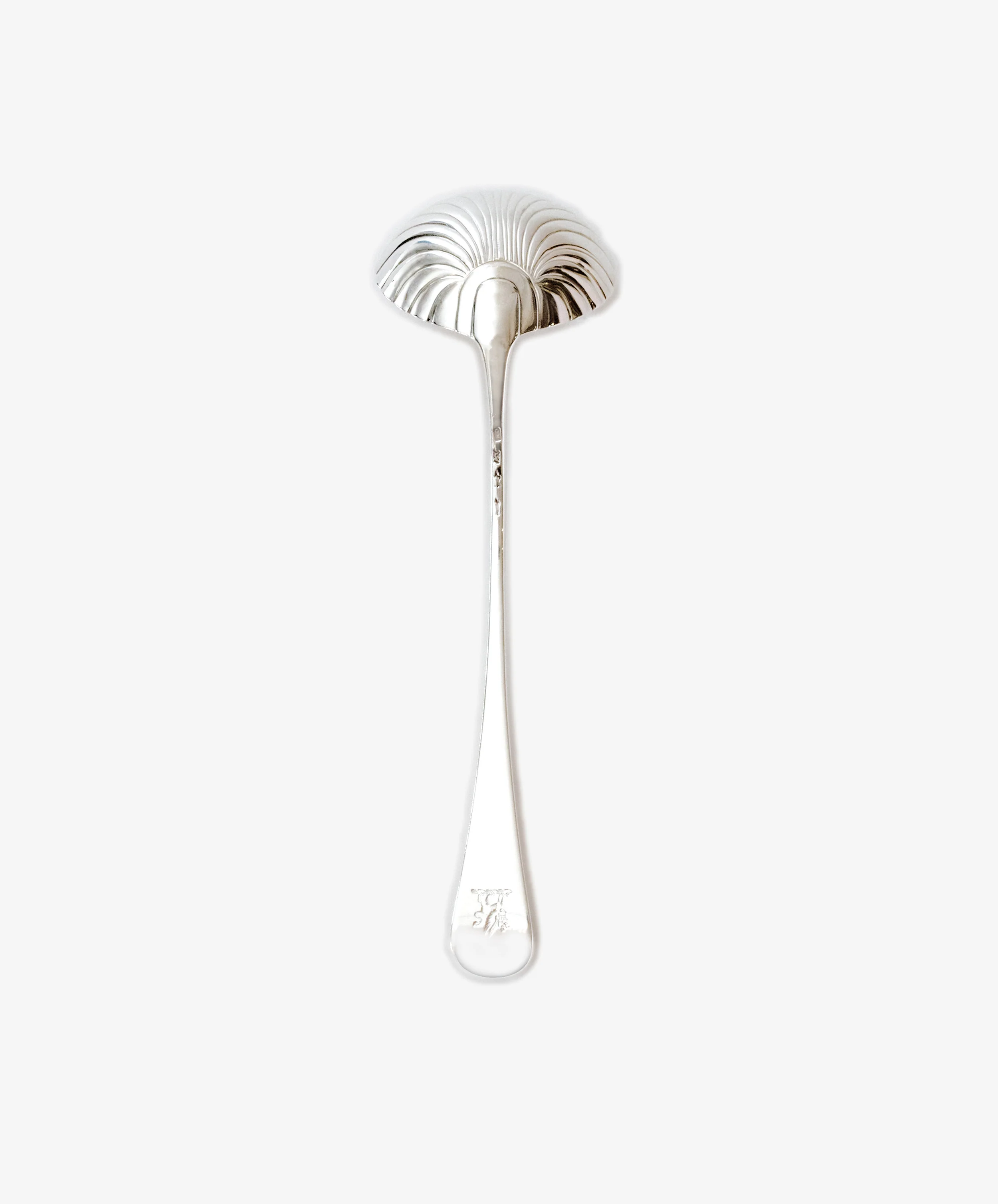 Vintage Silver George III Antique Irish Silver Soup Ladle - Image 2